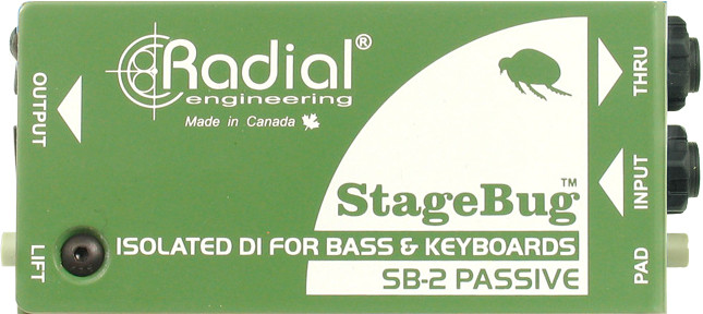 Radial StageBug SB-2 Passive Direct Box | Obrázok 1 | eplay.sk