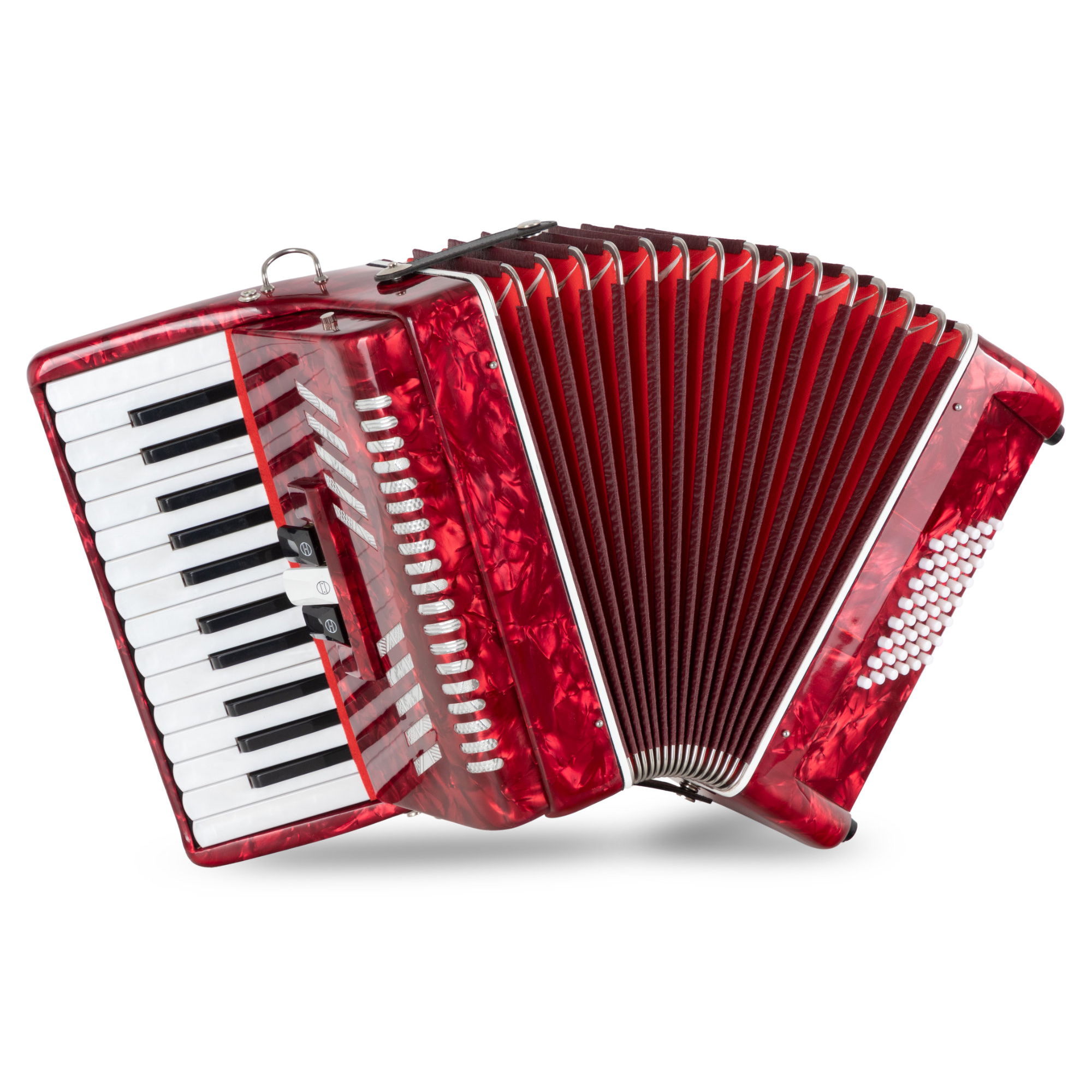 Classic Cantabile 48 Bass Akordeon Secondo V, Red | Obrázok 1 | eplay.sk