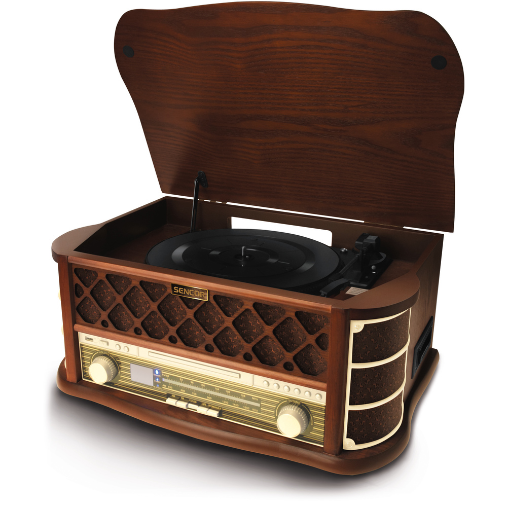 Sencor STT 016 gramofón s USB/SD/FM | Obrázok 1 | eplay.sk