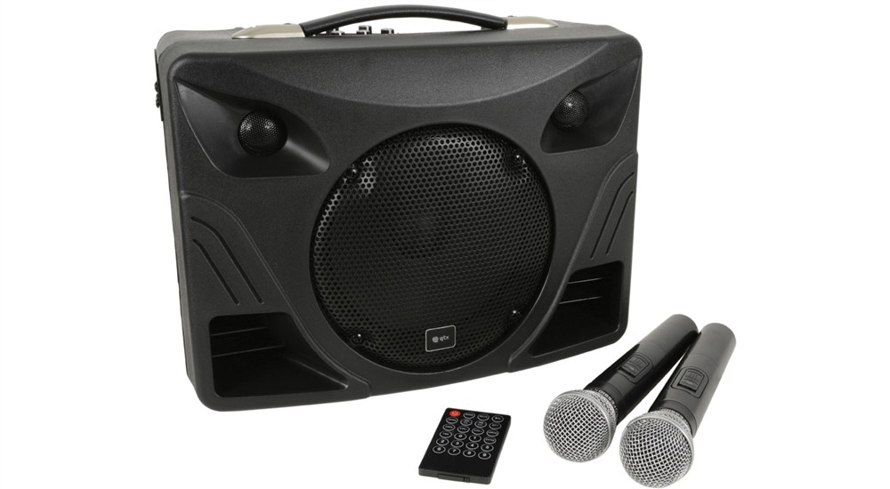 QTX Delta-50, prenosný reproduktorový systém, SD / USB / FM / BT, 2x VHF, 50W | Obrázok 1 | eplay.sk