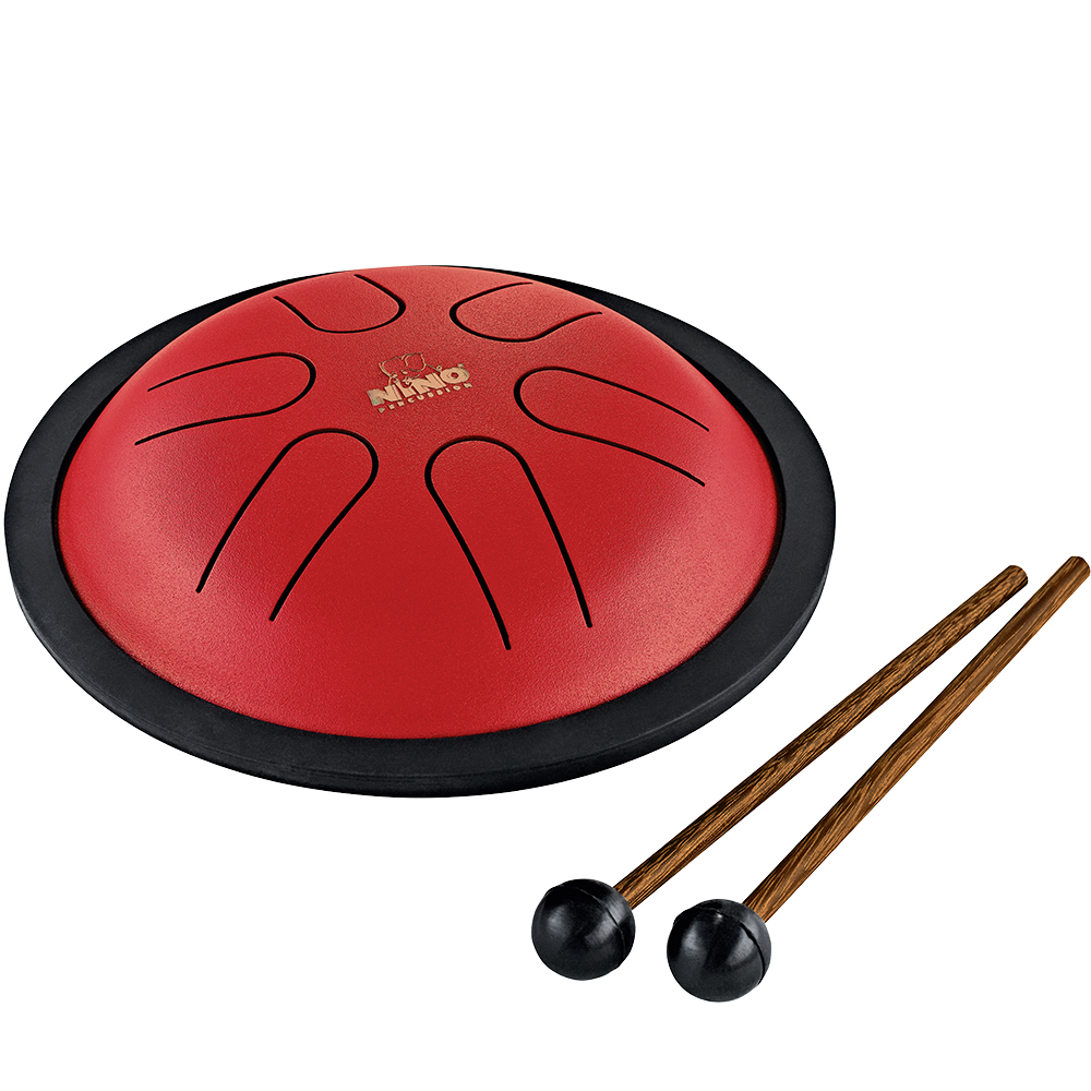 NINO Percussion Mini Melody Steel Tongue Drum - Red | Obrázok 1 | eplay.sk