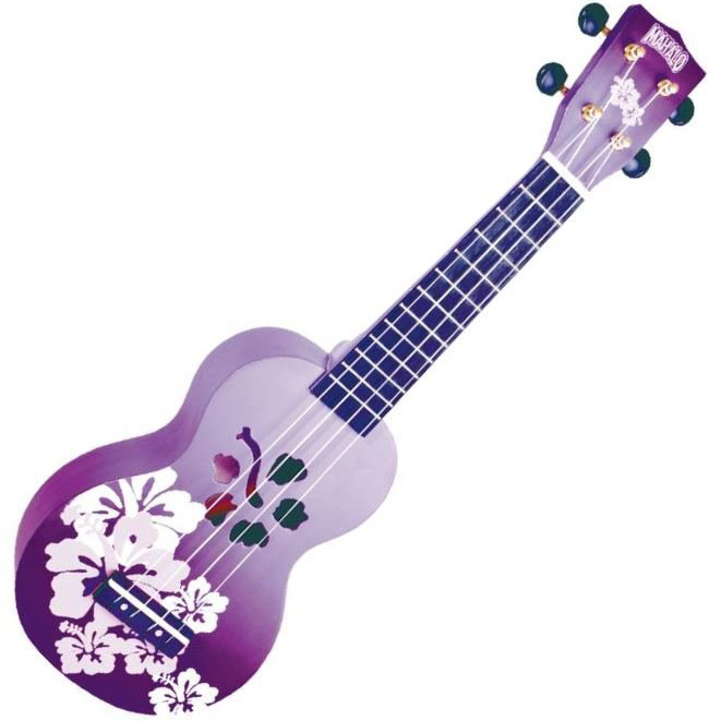 Mahalo Soprano Ukulele Hibiscus Purple Burst | Obrázok 1 | eplay.sk