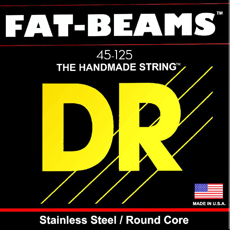 DR Strings Fat Beams Stainless 5 Strings 045-125 | Obrázok 1 | eplay.sk