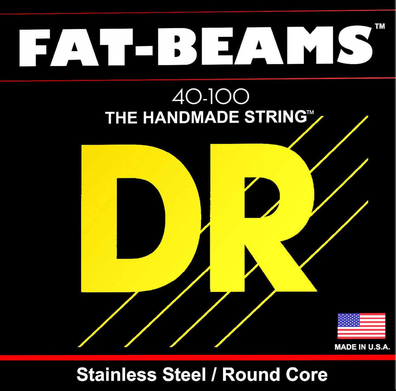 DR Strings Fat Beams Stainless FB-40 | Obrázok 1 | eplay.sk