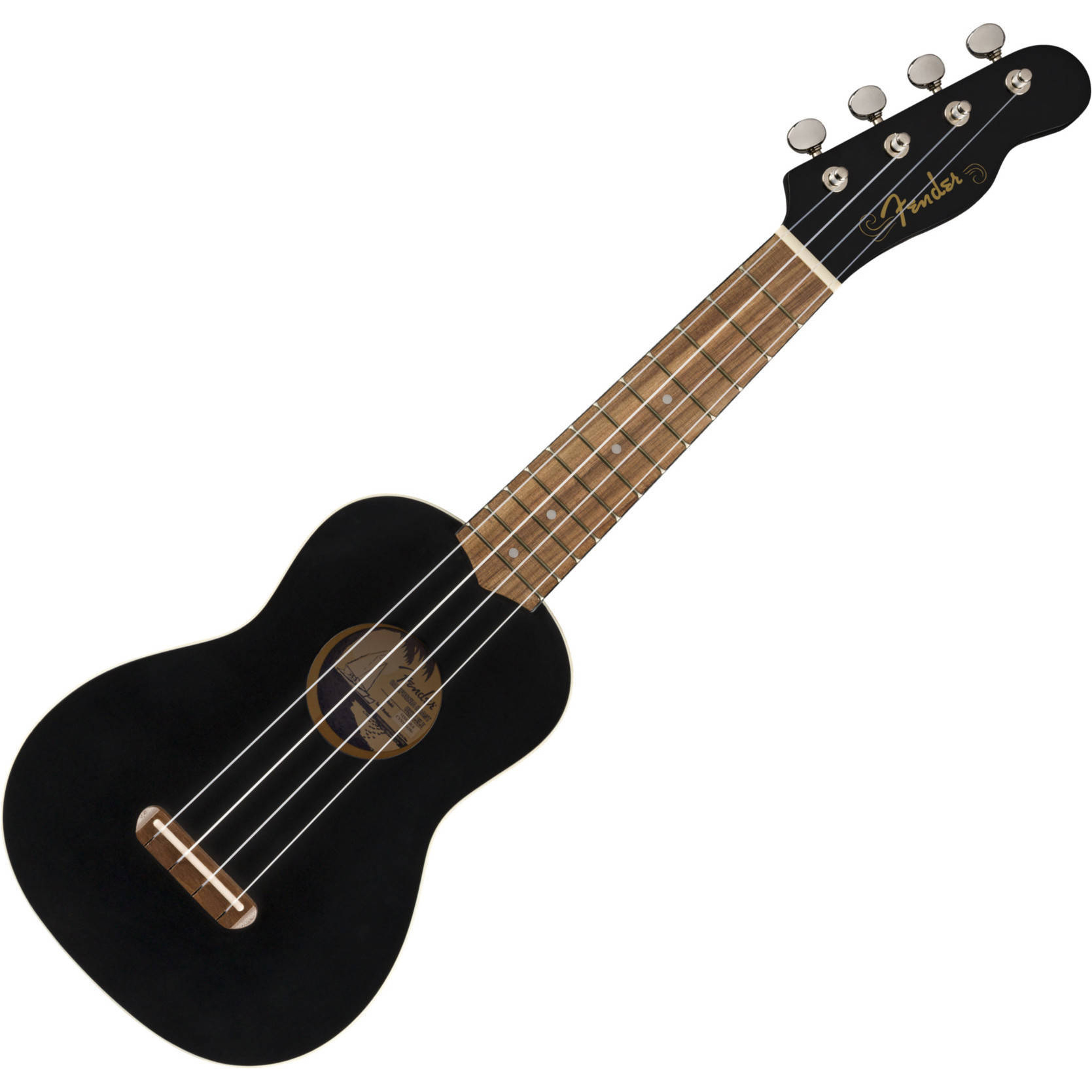 Fender Venice Soprano Ukulele Black | Obrázok 1 | eplay.sk