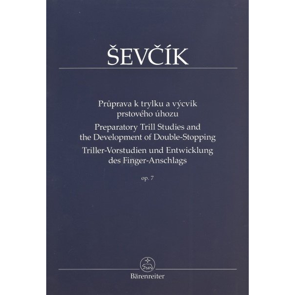 Otakar Ševčík - Príprava k trylku a výcvik prstového úhozu, OPUS 7 | Obrázok 1 | eplay.sk