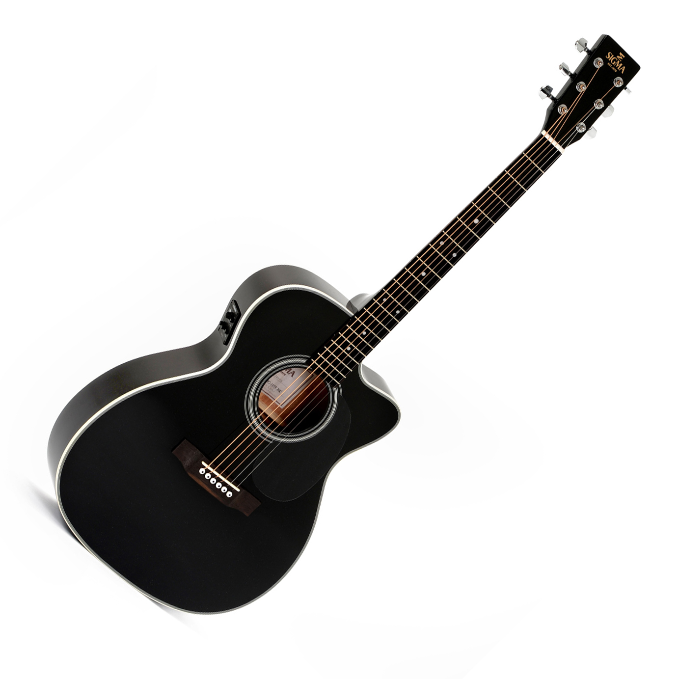 Sigma Guitars 000MC-1E-BK | Obrázok 1 | eplay.sk