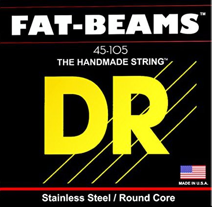DR Strings Fat Beams Stainless 4 Strings 045-105 | Obrázok 1 | eplay.sk