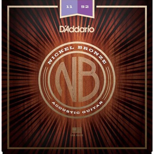 D'Addario NB1152 Nickel Bronze Acoustic Custom Light 11-52 | Obrázok 1 | eplay.sk