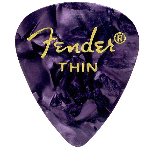 Fender 351 Shape Premium Pick Purple Moto Thin | Obrázok 1 | eplay.sk