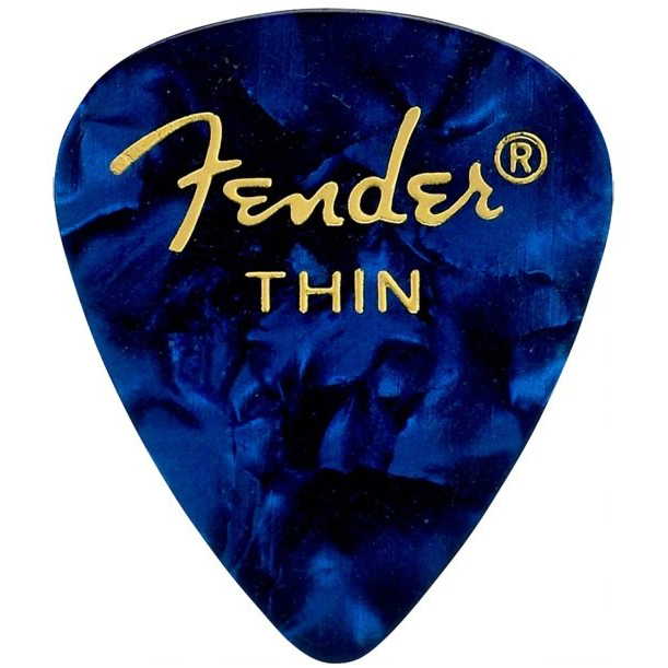 Fender 351 Shape Premium Pick Blue Moto Thin | Obrázok 1 | eplay.sk