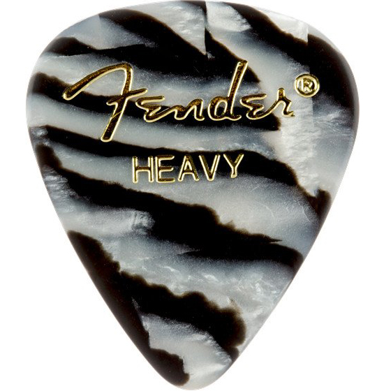 Fender 351 Shape Premium Pick Zebra Heavy | Obrázok 1 | eplay.sk