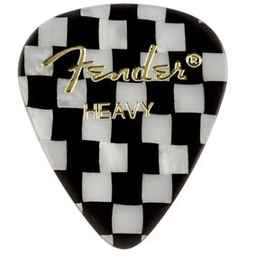 Fender 351 Shape Premium Pick Checker Heavy | Obrázok 1 | eplay.sk