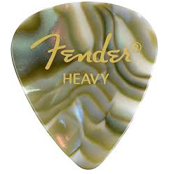 Fender 351 Shape Premium Pick Abalone Heavy | Obrázok 1 | eplay.sk
