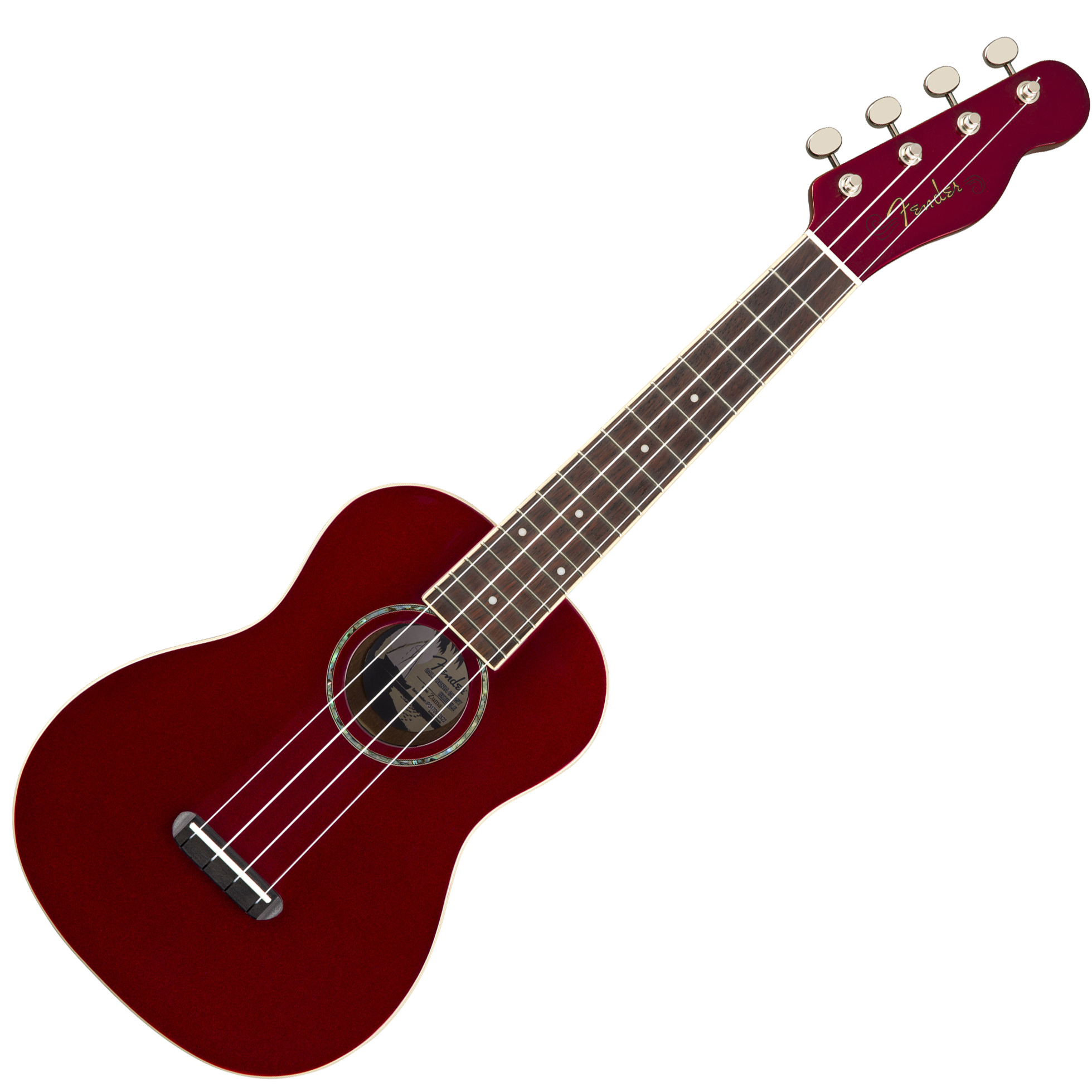 Fender Zuma Concert Ukulele Candy Apple Red | Obrázok 1 | eplay.sk