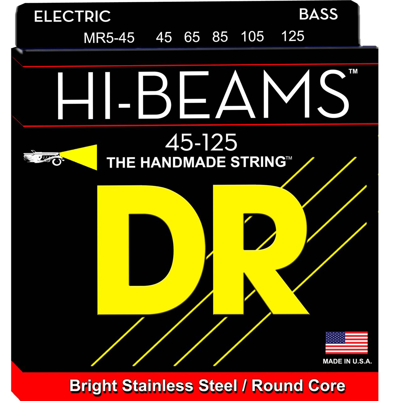 DR Strings MR5-45-125 Hi-Beam 5 String Medium | Obrázok 1 | eplay.sk