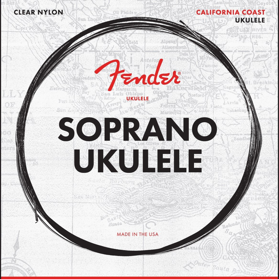 Fender California Coast Soprano Ukulele Strings Set | Obrázok 1 | eplay.sk