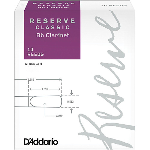 Rico Reserve Classic plátok pre Bb klarinet | Obrázok 1 | eplay.sk