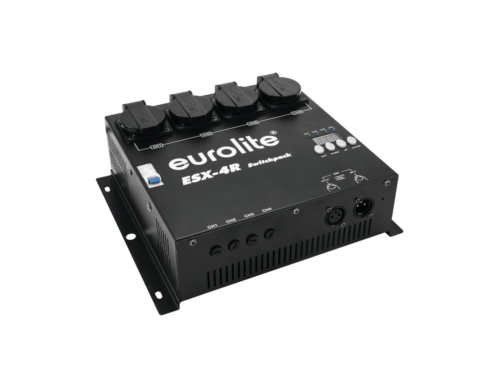 Eurolite ESX-4R DMX RDM Switch pack | Obrázok 1 | eplay.sk