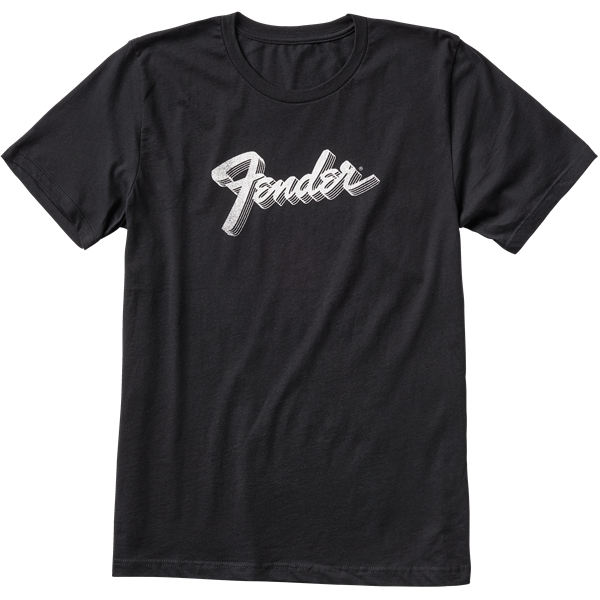 Fender 3D Logo T-Shirt, Black | Obrázok 1 | eplay.sk