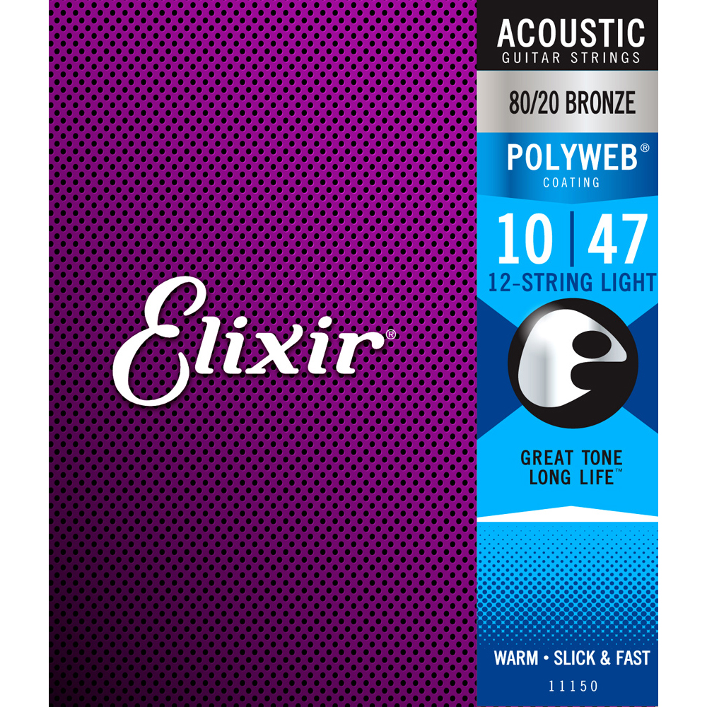 Elixir 11150 Acoustic POLYWEB 80/20 Bronze Light | Obrázok 1 | eplay.sk