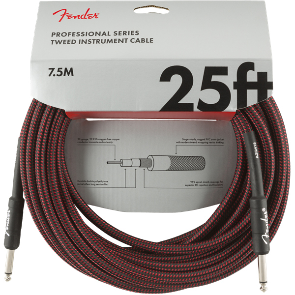 Fender Professional Series Instrument Cable Tweed, 7,5m | Obrázok 1 | eplay.sk