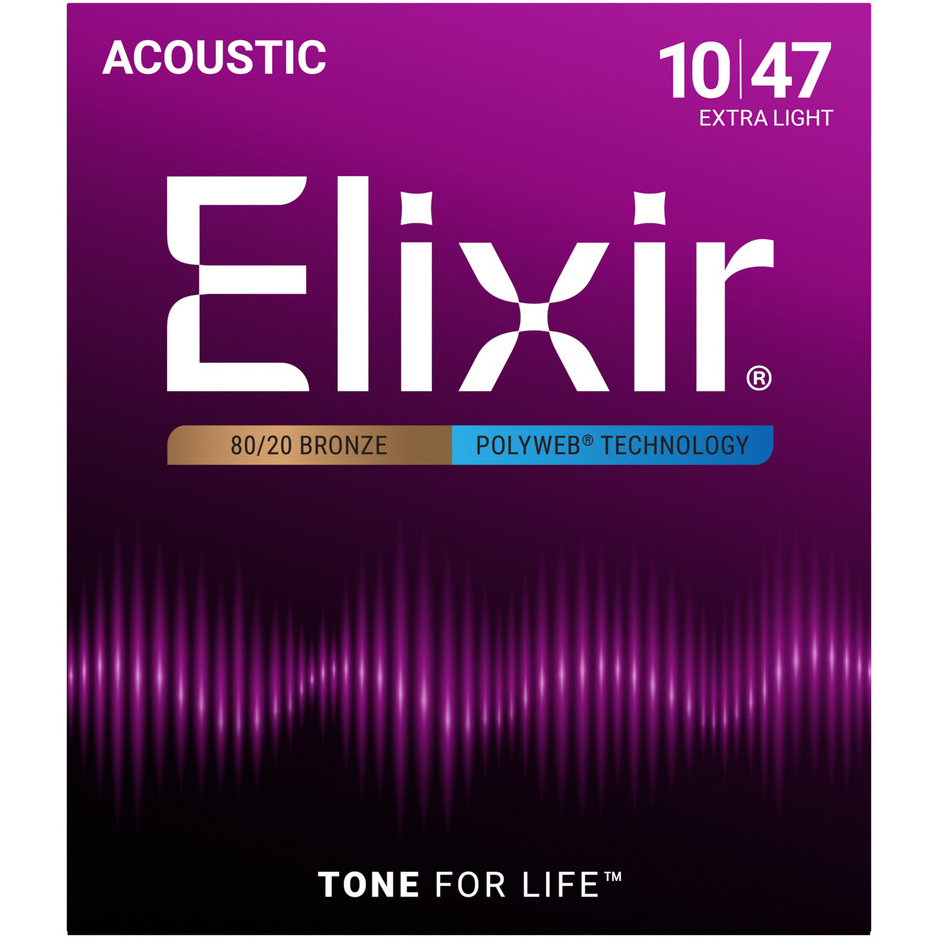 Elixir 11000 Acoustic POLYWEB 80/20 Bronze Extra Light | Obrázok 1 | eplay.sk