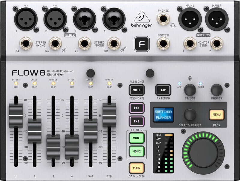 Behringer FLOW8 Digitálny mixpult | Obrázok 1 | eplay.sk