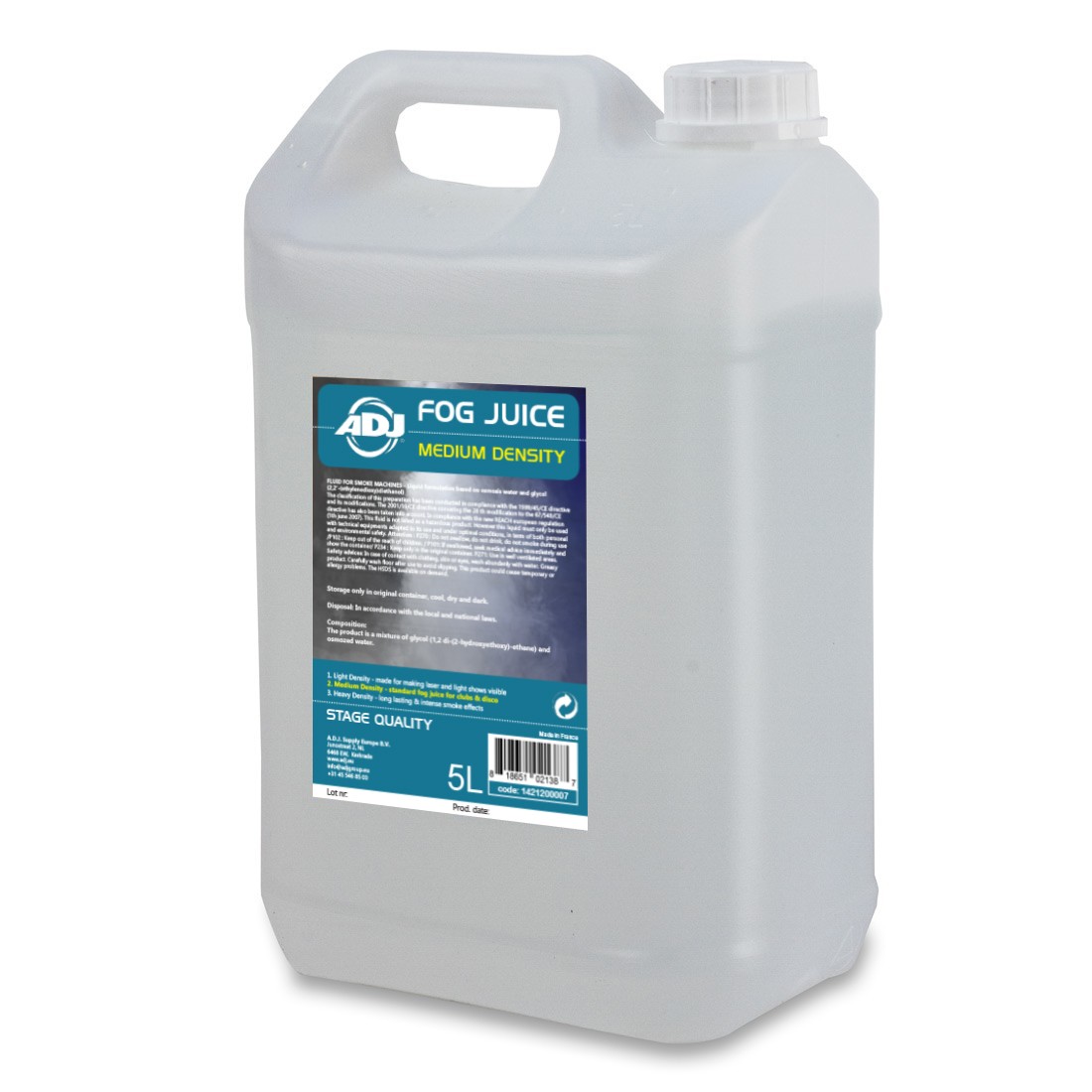 ADJ Fog juice 2 medium, 5L | Obrázok 1 | eplay.sk