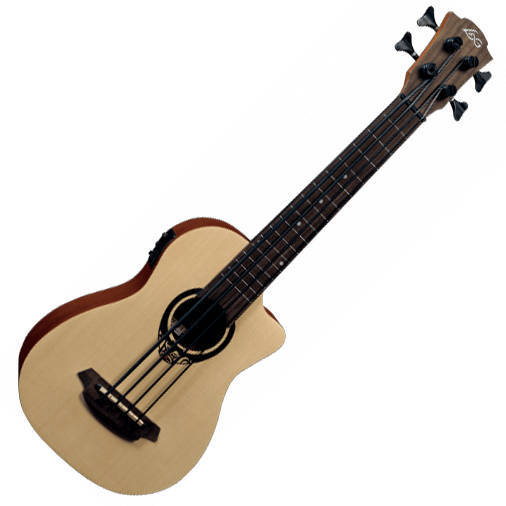 LAG TKB-150CE Tiki Uku Mini Bass Cutaway Acoustic Electric | Obrázok 1 | eplay.sk