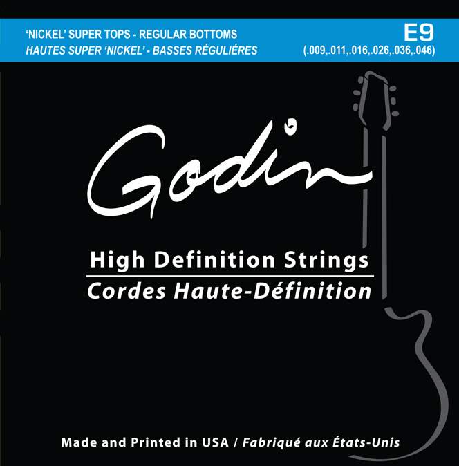 GODIN E-9 Electric High-Definition Strings | Obrázok 1 | eplay.sk