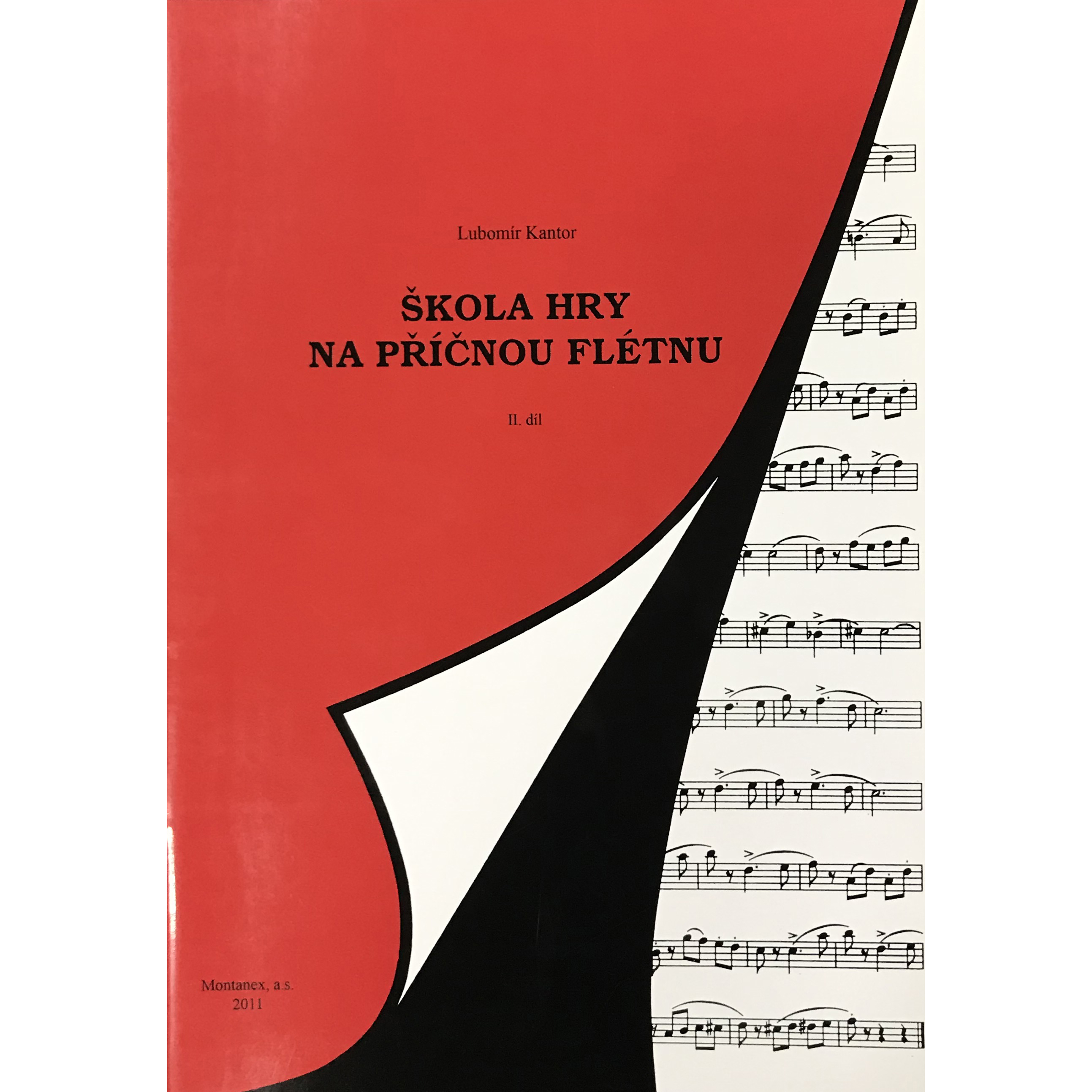 L.Kantor - Škola hry na priečnu flautu 2.diel | Obrázok 1 | eplay.sk