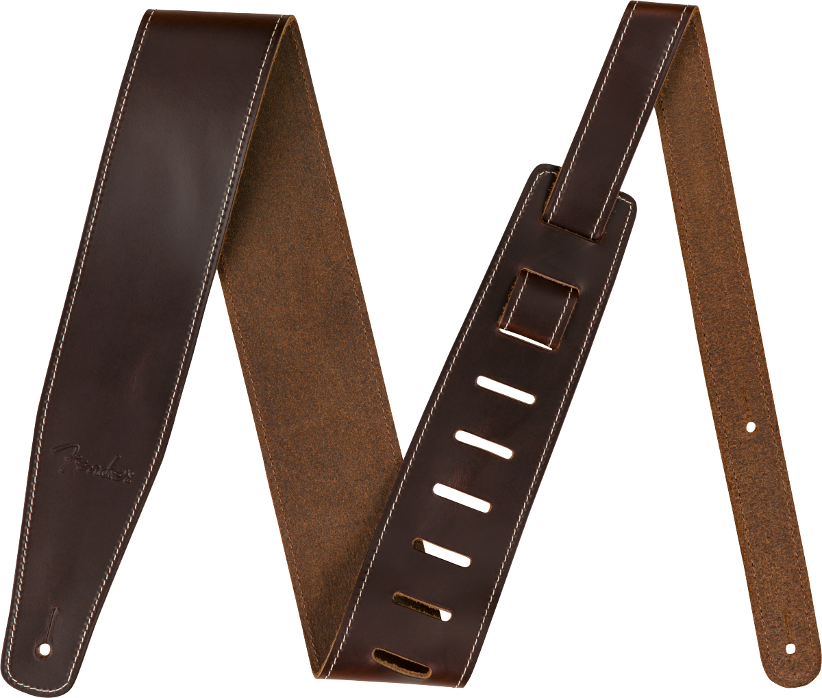 Fender Broken-In Leather Strap Brown | Obrázok 1 | eplay.sk