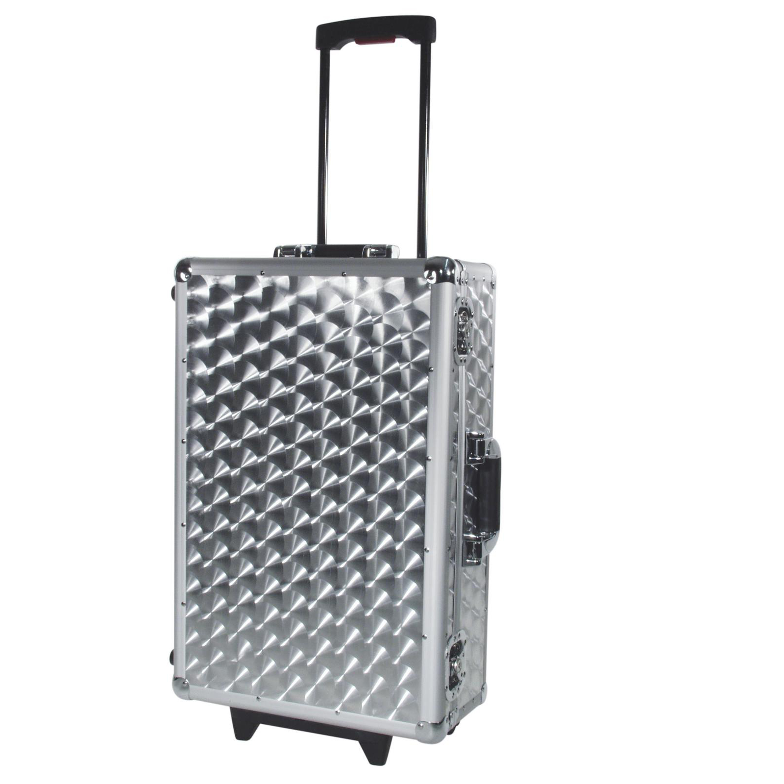 CD Case Profi s koliečkami, strieborný | Obrázok 1 | eplay.sk