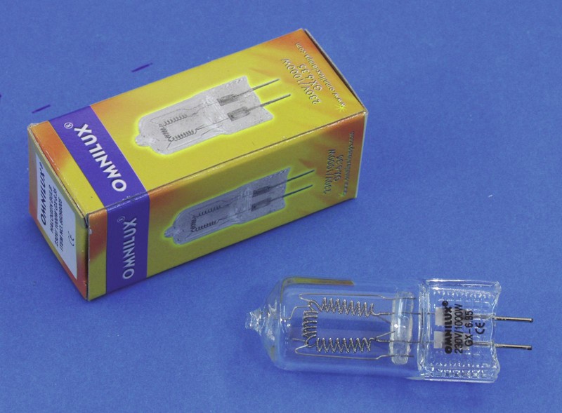 230V/1000W GX 6,35 Omnilux, 3400K, 15h | Obrázok 1 | eplay.sk