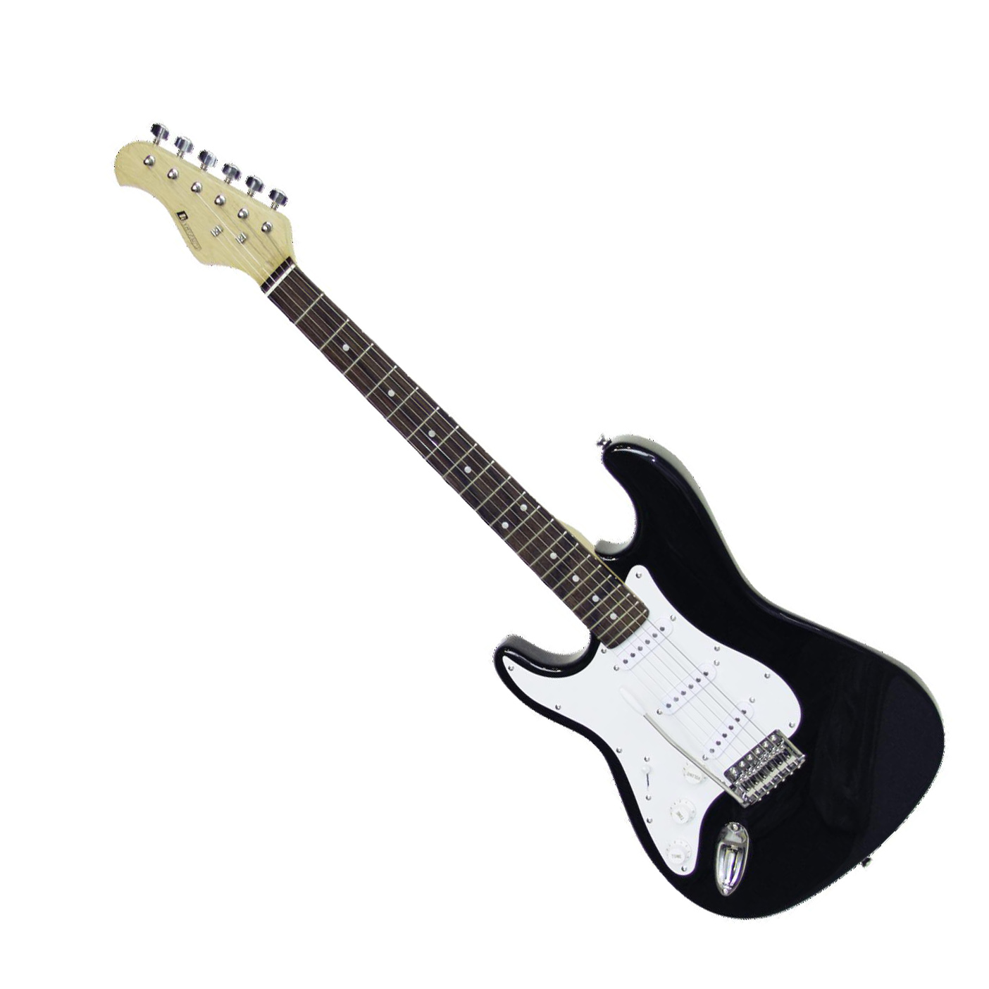 Dimavery ST-203, elektrická kytara levoruká, černá | Obrázok 1 | eplay.sk
