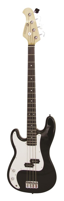 Dimavery PB-320, basgitara elektrická ľavoruká, čierna | Obrázok 1 | eplay.sk