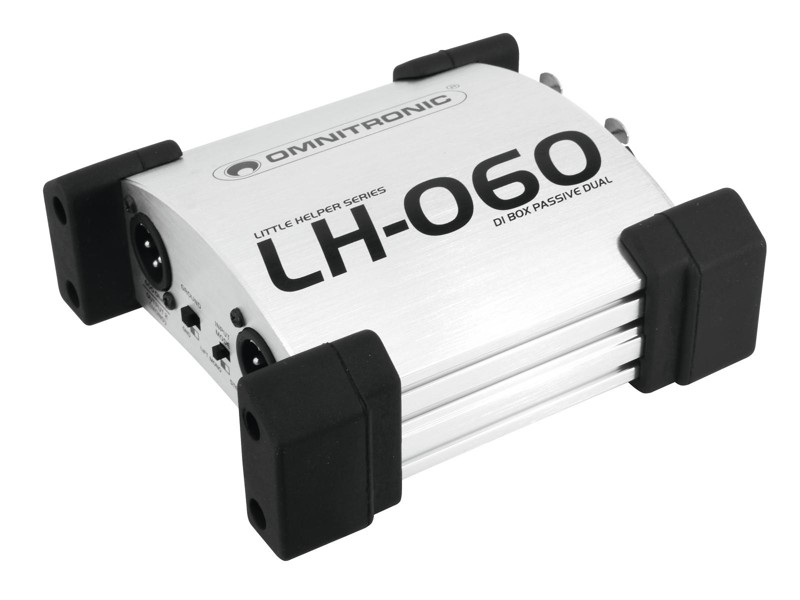 Omnitronic LH-060, pasivní DI-box dvojitý | Obrázok 1 | eplay.sk