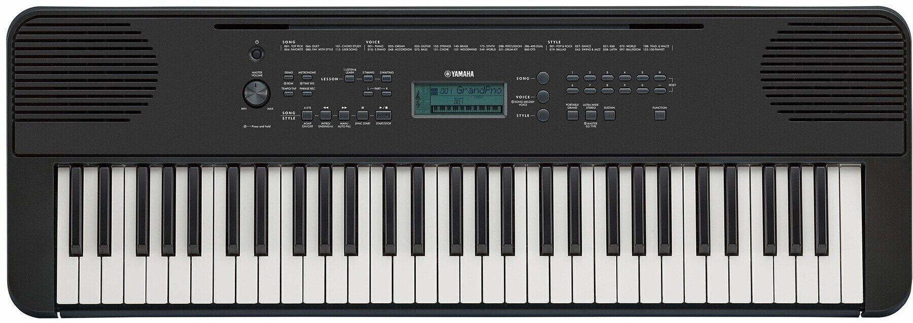 Yamaha PSR-E360 Black | Obrázok 1 | eplay.sk