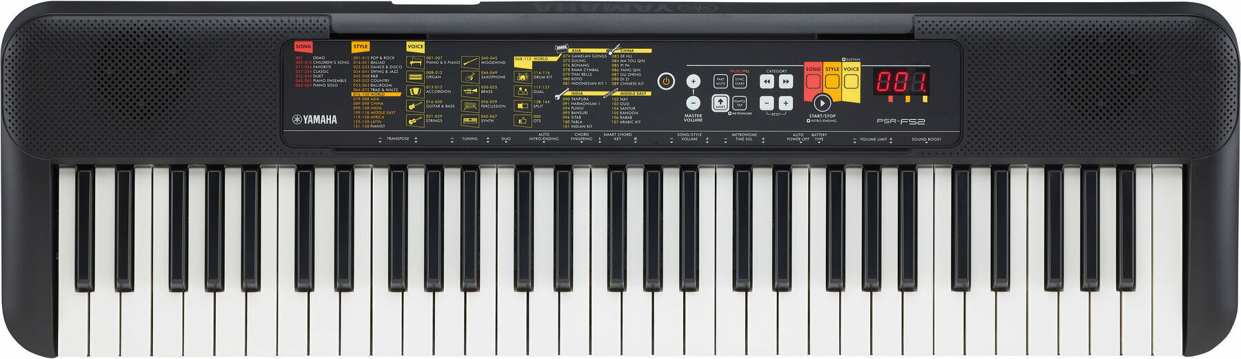 Yamaha PSR-F52 | Obrázok 1 | eplay.sk