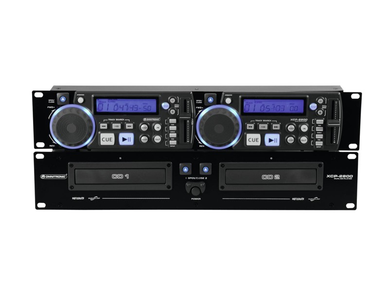 Omnitronic XCP-2800 Dual CD přehrávač | Obrázok 1 | eplay.sk