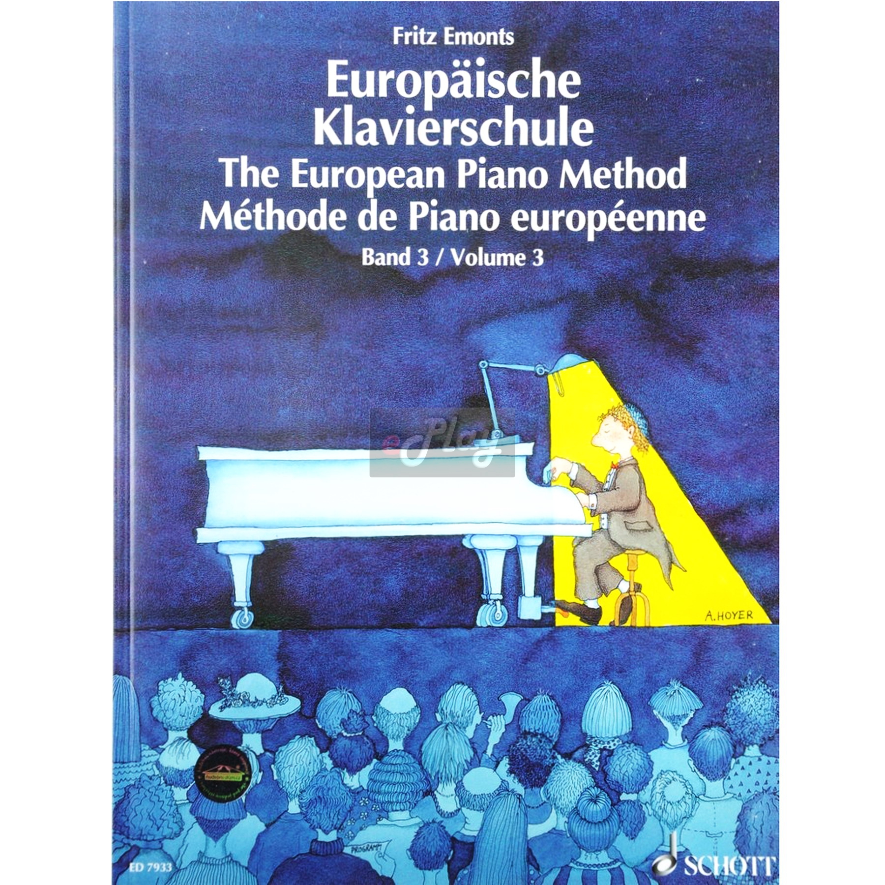 Fritz Emonts - Európska klavírna škola 3 | Obrázok 1 | eplay.sk