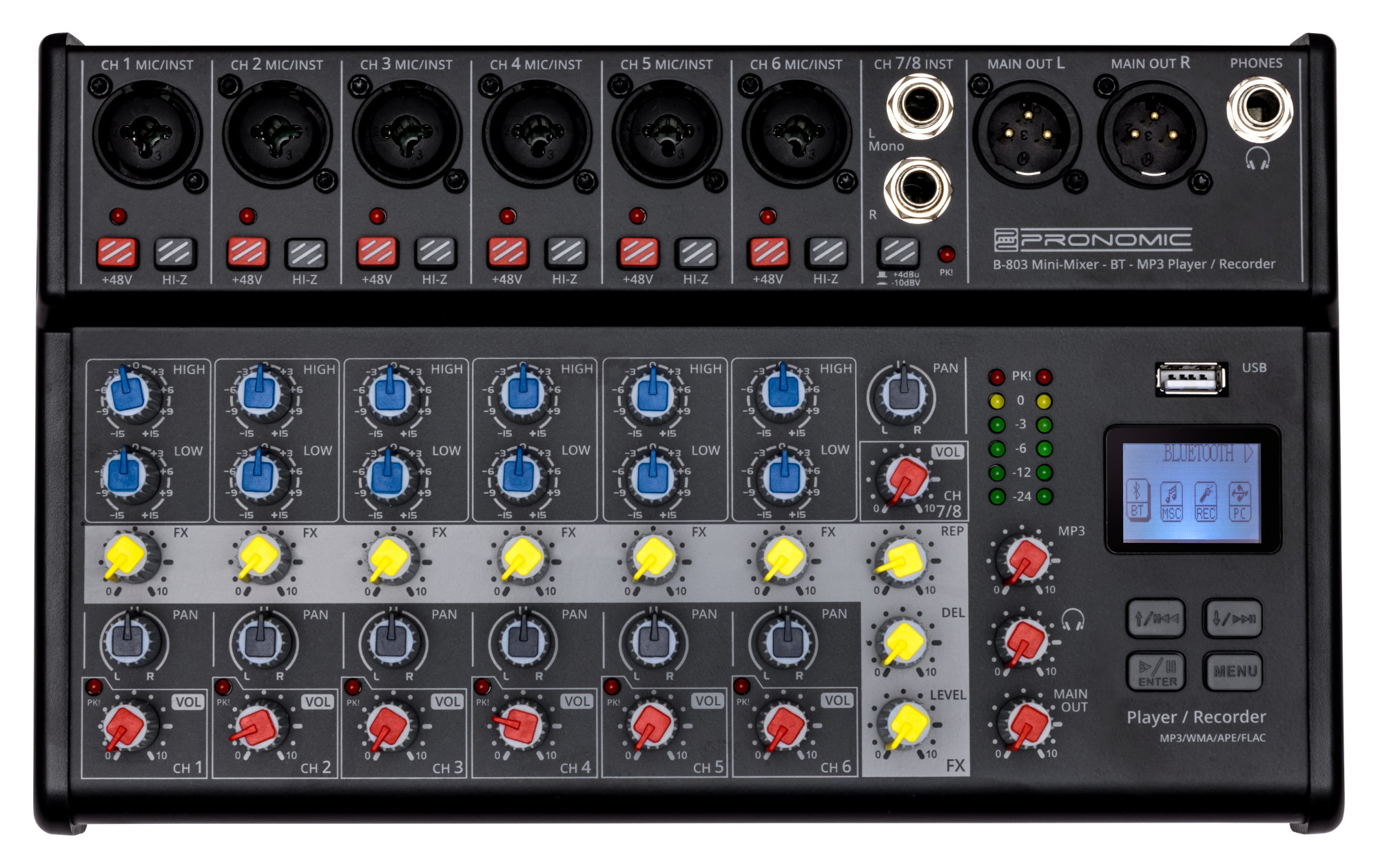 Pronomic B-803 Mini-Mixer | Obrázok 1 | eplay.sk