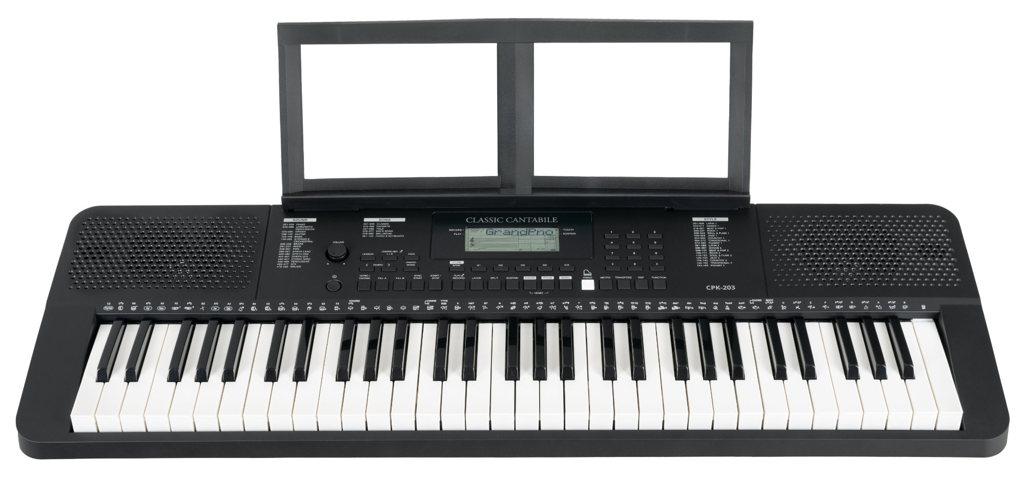 Classic Cantabile CPK-203 Keyboard | Obrázok 1 | eplay.sk