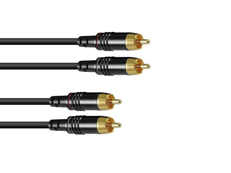 Sommer cable Onyx 2x2 RCA cable 2x 0,25 mm, 0,5 m | Obrázok 1 | eplay.sk