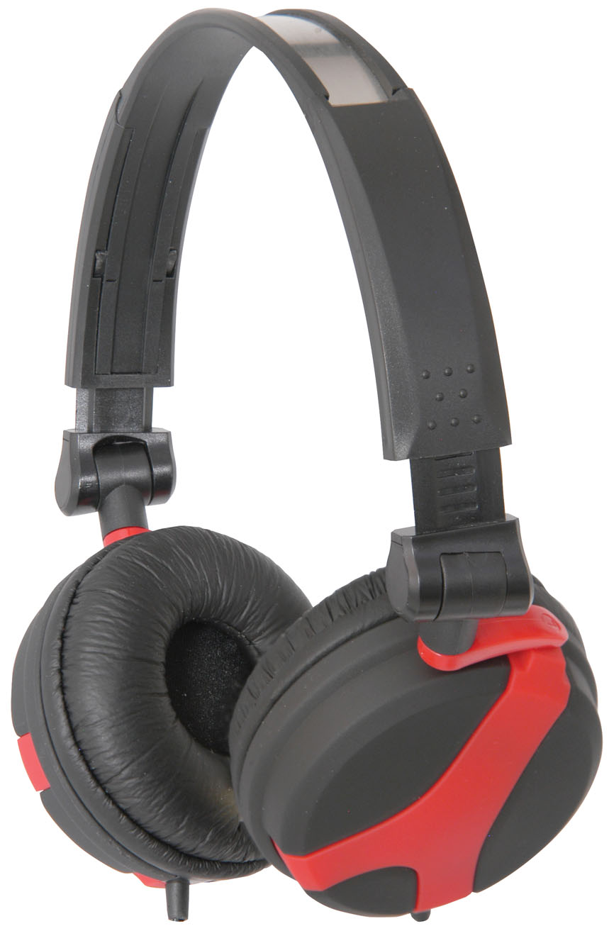 QTX40, DJ Hi-Fi sluchátka, červená | Obrázok 1 | eplay.sk