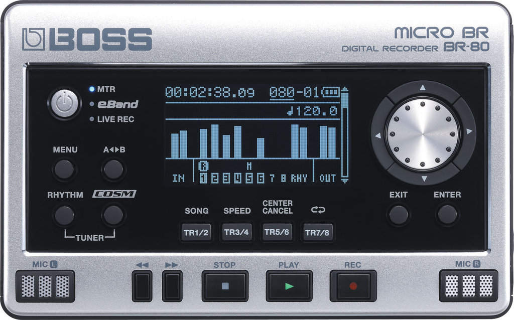 Boss MICRO BR-80 Digital recorder | Obrázok 1 | eplay.sk