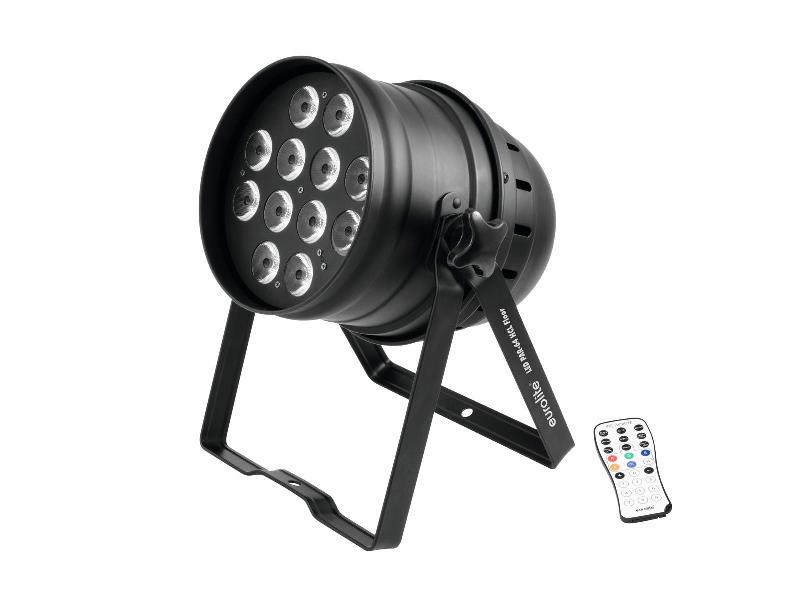 Eurolite LED PAR-64 HCL 12x10W, DMX, IR, černý | Obrázok 1 | eplay.sk