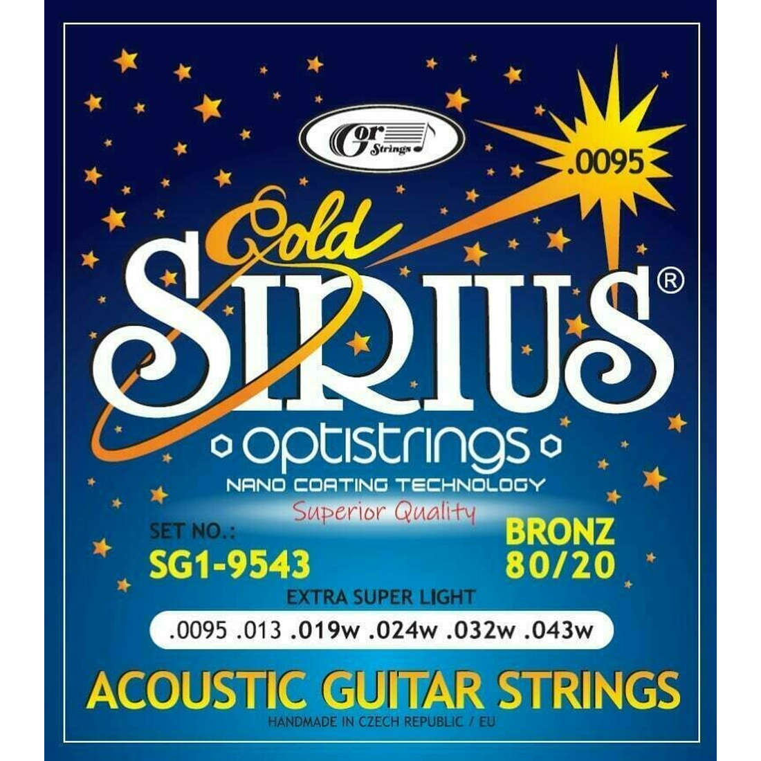 Gorstrings SIRIUS Gold SG1-9543 | Obrázok 1 | eplay.sk