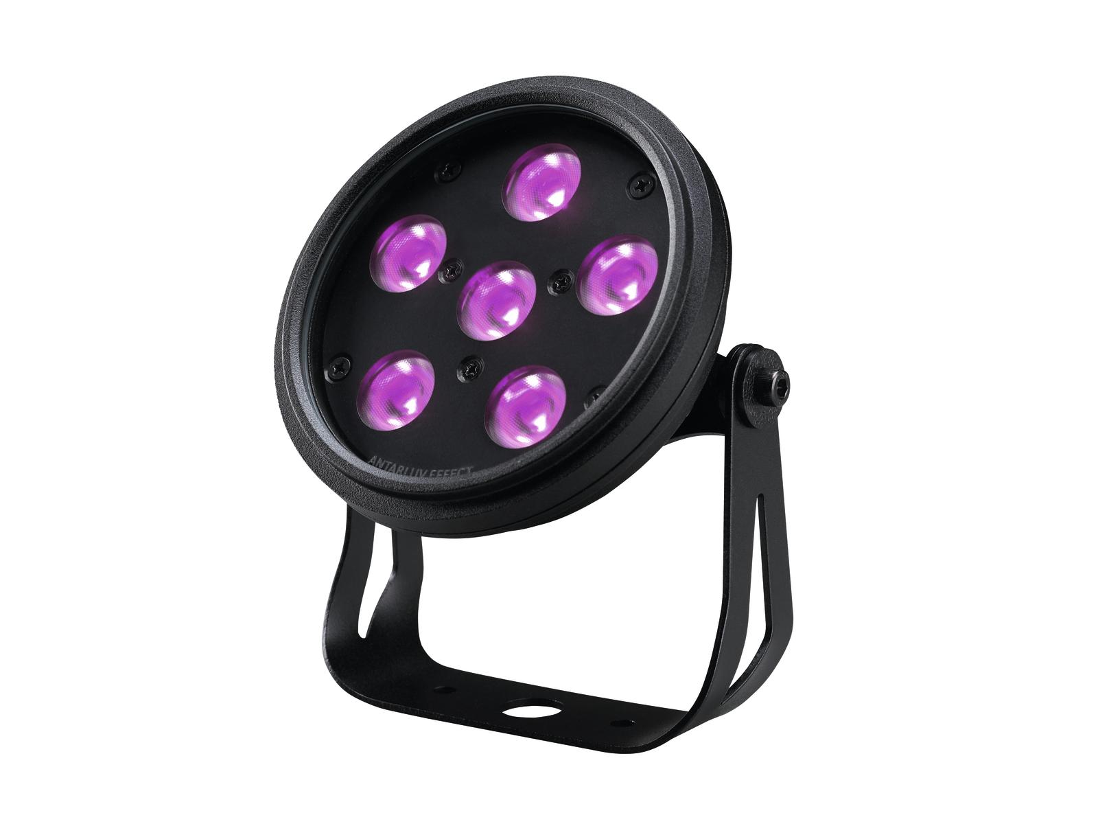 Antari DarkFX Spot 510 IP, LED reflektor, 6 x 1,9W UV LED | Obrázok 1 | eplay.sk